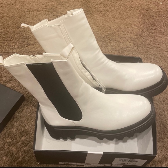 Cute boots, new, never worn. Size 11 but they’re cut small like 10, 10 1/2. - Picture 1 of 4